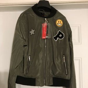 Boomer Jacket. Military green. size XL